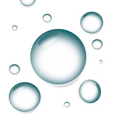 abstract background with bubbles