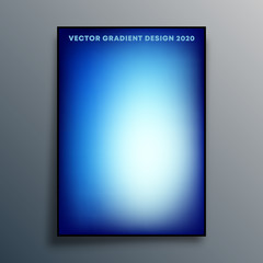 Blue and white gradient texture background design for poster, wallpaper, flyer, brochure cover, typography or other printing products. Vector illustration