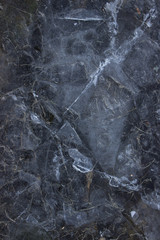 textura de hielo agrietado