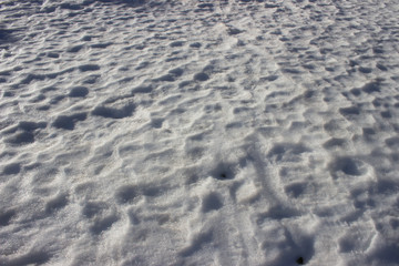 TEXTURA DE NIEVE EN EL SUELO