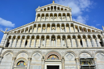 Fototapeta premium Pisa Cathedral on the Cathedral Square, Square of Miracles
