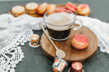 Espresso and Macarons