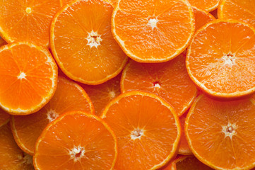 Fresh juicy sweet orange - citrus background.Ripe fruits. Healthy food.