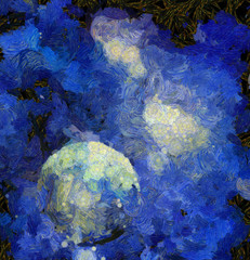 Exo-Solar Planet Painting