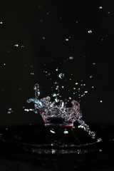 水滴のハイスピード撮影