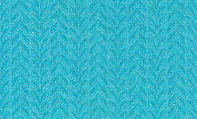 Grainy and blurred graphic of leaf pattern in teal