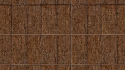 Brown tiles surface texture as background image.