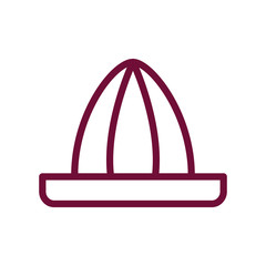 Isolated juicer line style icon vector design