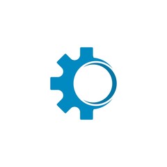 Gear Logo Template vector icon illustration