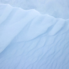 Soft Snow Texture Surface Abstract Details. Soft Clean Winter Background