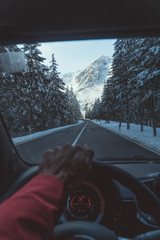Driving in Dolomites with my favorites views