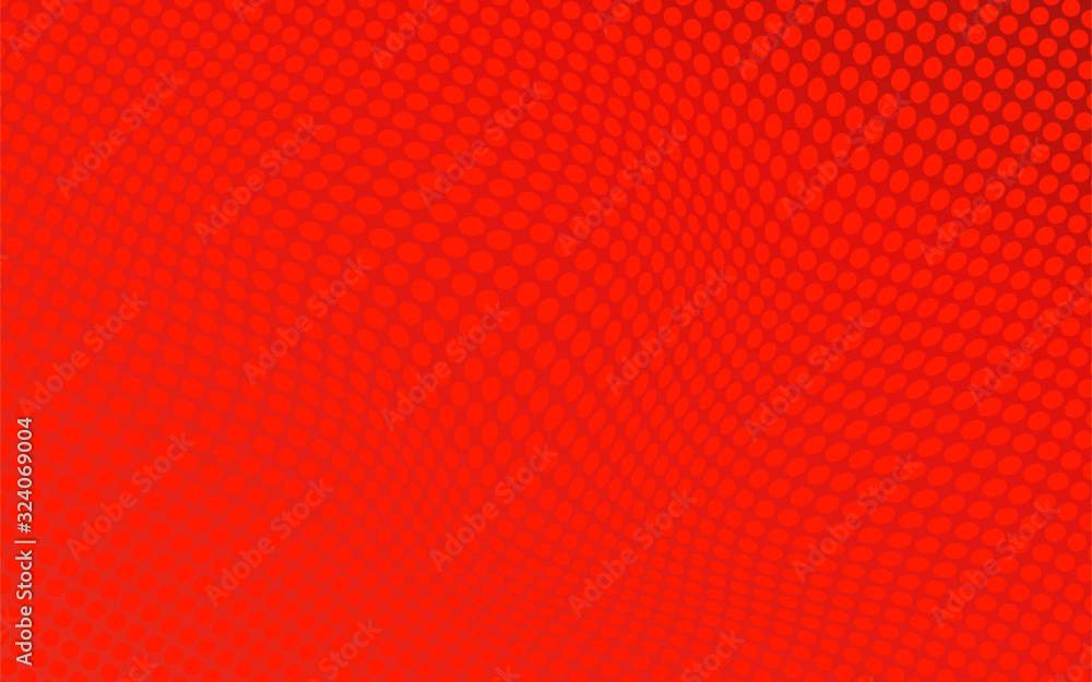 Poster vector illustration - abstract gradient mesh background with round holes.