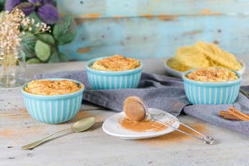 Aletria vermicelli pudding