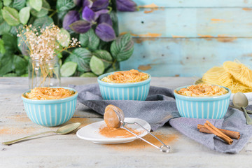 Aletria vermicelli pudding