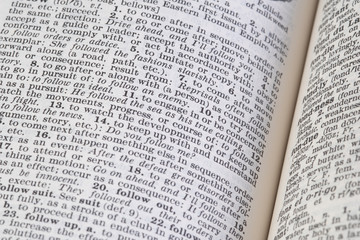 Fototapeta premium dictionary words