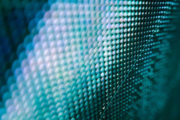 CloseUp LED blurred screen. LED soft focus background. abstract background ideal for design.
