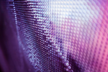 CloseUp LED blurred screen. LED soft focus background. abstract background ideal for design.