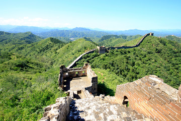 The Great Wall is in China.