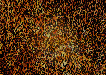 abstract leopard skin texture design