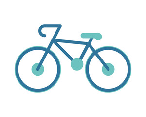 bicycle transport vehicle isolated icon