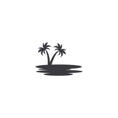 Fototapeta na wymiar Ocean logo vector icon design