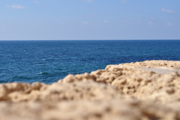 Fototapeta na wymiar Overlooking the Sea