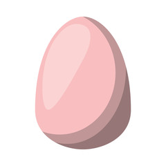 easter egg painted isolated icon