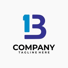 initial letter b logo design vector inspiration