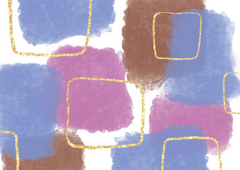 幾何学模様の背景イラスト素材