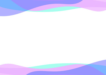 幾何学　ポップな背景イラスト