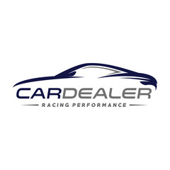 Automotive, Car Showroom, Car Dealer Logo Vector
