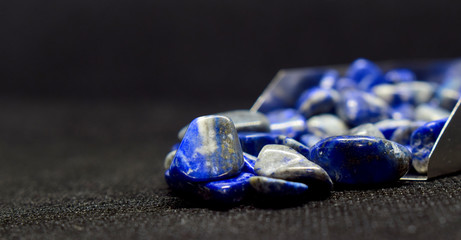  lapis lazuli Is a beautiful blue gemstone