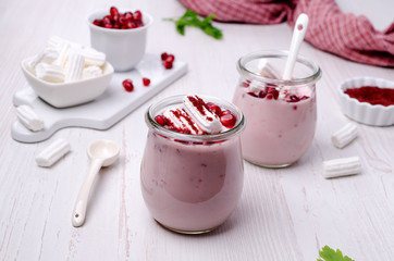 Organic fermented yogurt