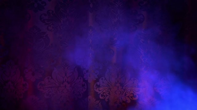 smoking shisha background with colour lights