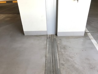 An Construction Expansion joint is covered Materials plate made of Aluminum for an high rise building as per architectural design to avoid collapse of entire building during an earthquake 