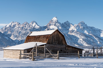 Grand Teton National Park In Winter © Zach