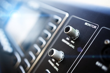 Board Control, Audio Mixer In the event