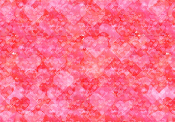 背景：ハート-愛-恋-愛情-かわいい-好き-プレゼント-ギフト-赤-レッド-ピンク