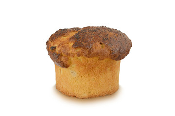 Easter cake isolated on white background 