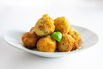 Deep Fried Risotto Balls