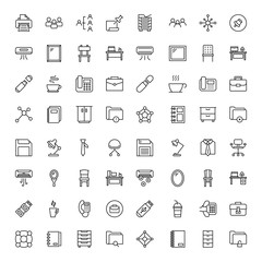 Office icon set.