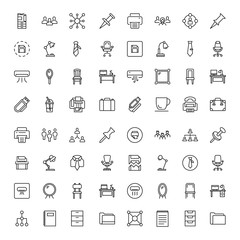 Office icon set.