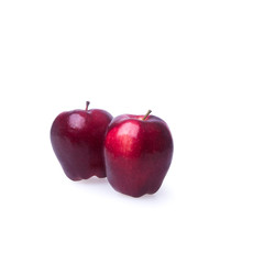 apple or red apple with concept on a background new.