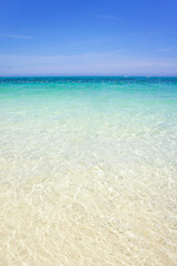 Fototapeta na wymiar Beautiful beach in Okinawa, Japan.