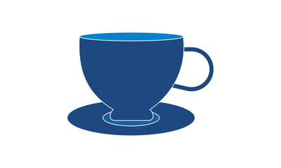 Tea cup icon for drink-related content