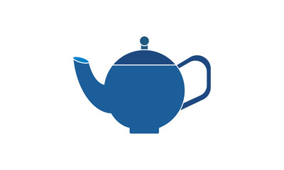 Teapot icon for tea and beverages