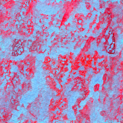 Seamless repeating pink and blue paint texture