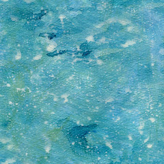Seamless repeating teal abstract painted texture or background