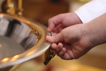 holy water, orthodox baptismal ritual