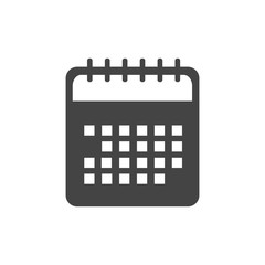 Calendar flat vector icon